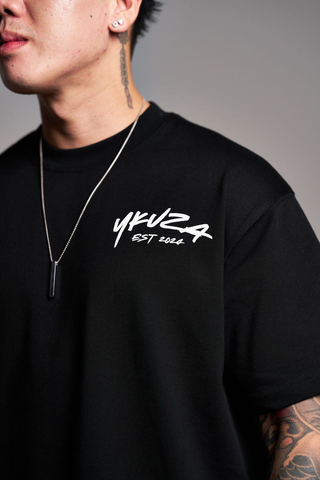 Premium Black Oversized Tee