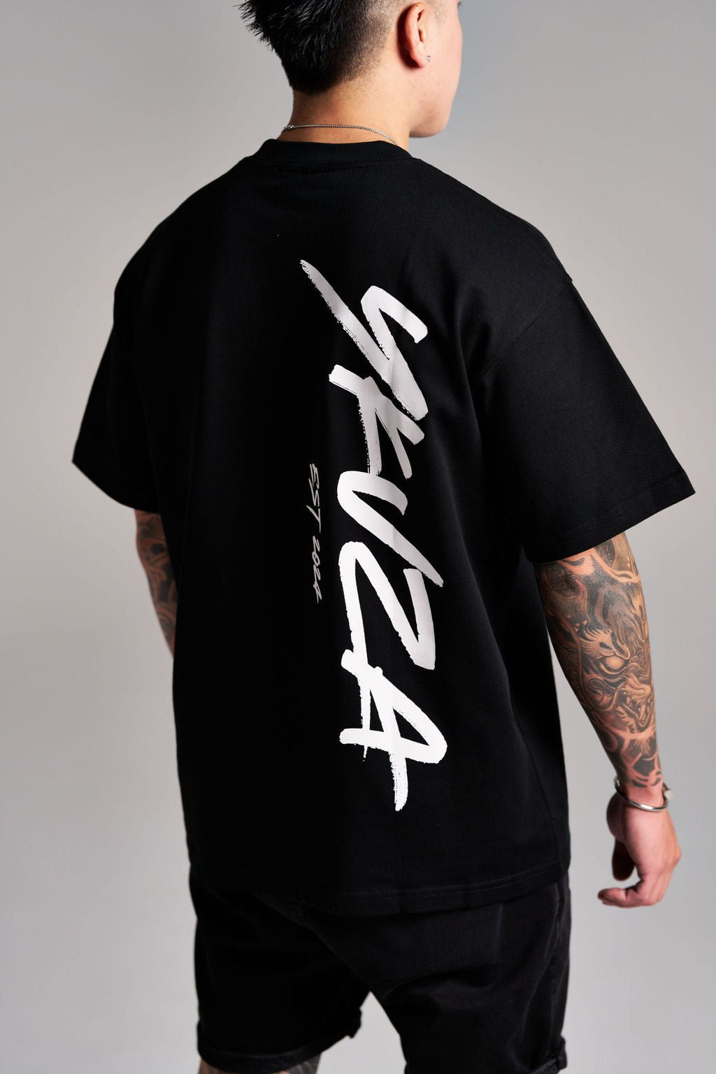 Premium Black Oversized Tee